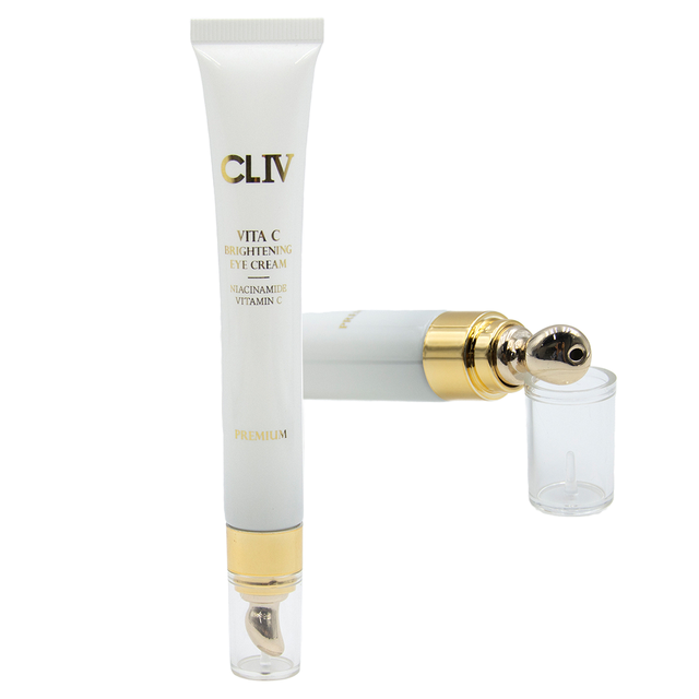 Упаковочная трубка 10 мл, 15 мл, 20 мл с вибрирующей головкой-аппликатором для крема для глаз, помады, солнцезащитного крема и очищающего средства