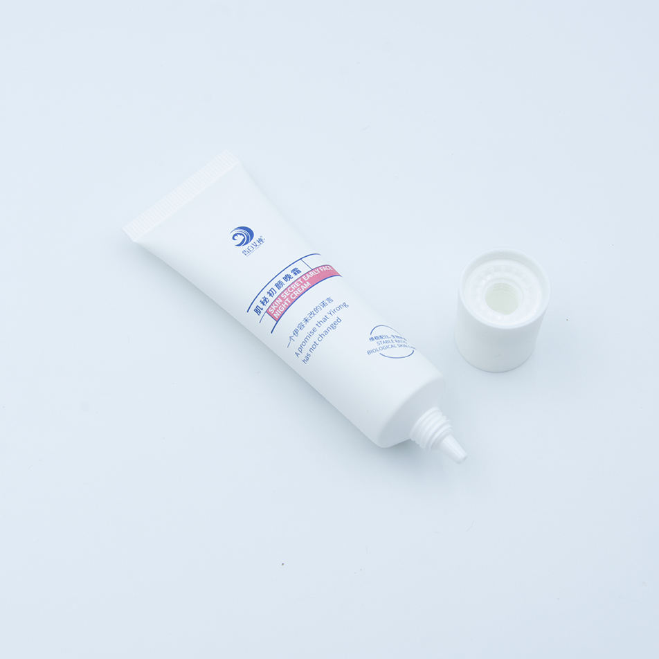 30 г тюбик с длинной насадкой, упаковка для лица, солнцезащитный крем, шампунь, очищающая маска, косметическая пустая пластиковая мягкая тюбик для косметического крема для глаз