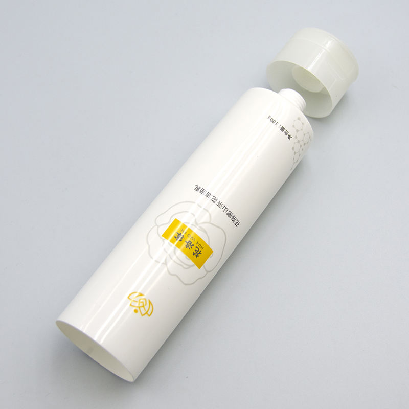 OEM100ML-120ML Косметический тюбик для крема для рук, очистителя для лица, солнцезащитного крема, тюбик с откидной крышкой, обработка поверхности методом горячего тиснения