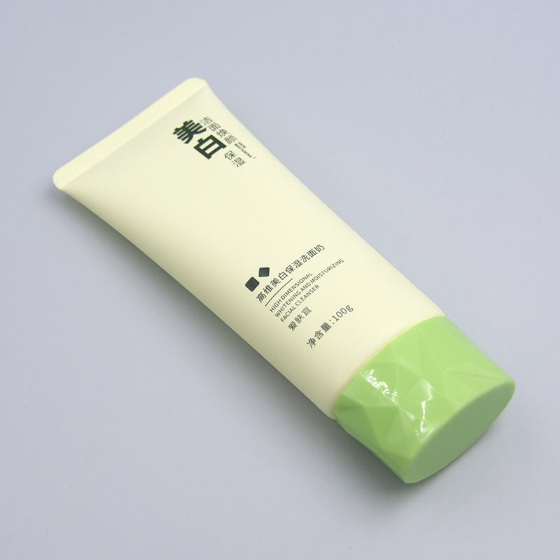 OEM100ML-120ML Косметическая овальная трубка для крема для глаз, ухода за кожей, средства для мытья лица и солнцезащитного крема с завинчивающейся крышкой