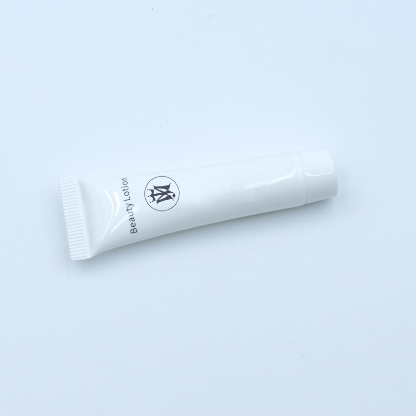 Индивидуальная полиэтиленовая косметическая упаковочная трубка для туши для губной помады и геля для крема для глаз, мягкая плоская мини-тюбик для макияжа