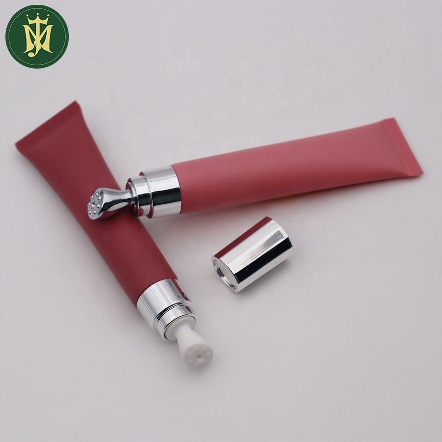 Custom10ml 15ml 20ml Cometic Squeeze Крем для глаз Тюбик с керамической головкой из цинкового сплава Упаковка шланга