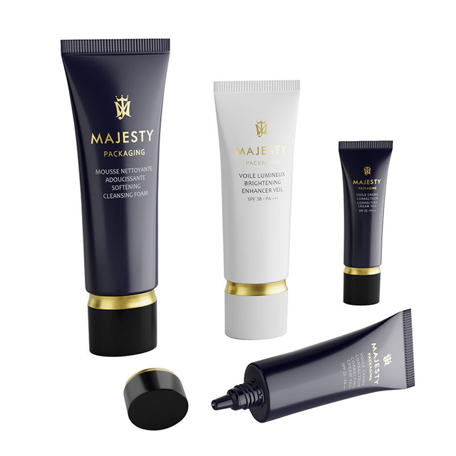 OEM 30 мл-60 мл Роскошные мягкие пластиковые пустые тюбики для крема для глаз Тональная жидкость и солнцезащитный крем Упаковка Косметическая туба