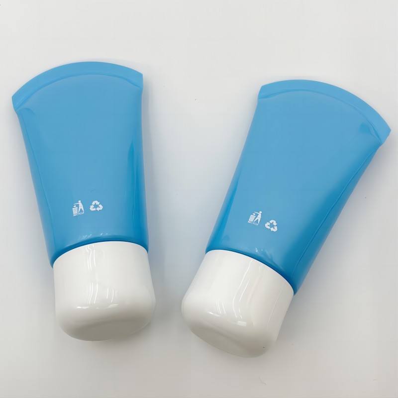 Пользовательская пустая трубка объемом 50-70 мл, пластиковая мойка для лица для ухода за кожей с винтовой крышкой, полипропиленовая трубка