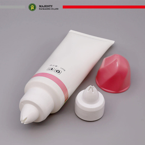 Пластиковый тюбик 60-150 мл с цветочным колпачком для крема для рук, крема для лица и лосьона, пустой пластиковый тюбик, упаковка, косметическая упаковка