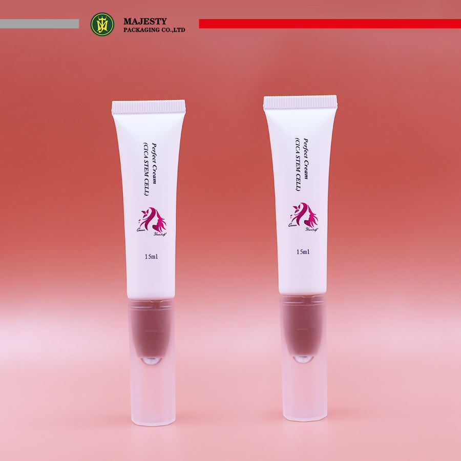 Тюбик-аппликатор с одним роликом и переключателем 5 мл/10 мл/15 мл Настраиваемая губная помада Блеск для губ Тюбик для бальзама для губ Пластиковая косметическая упаковка