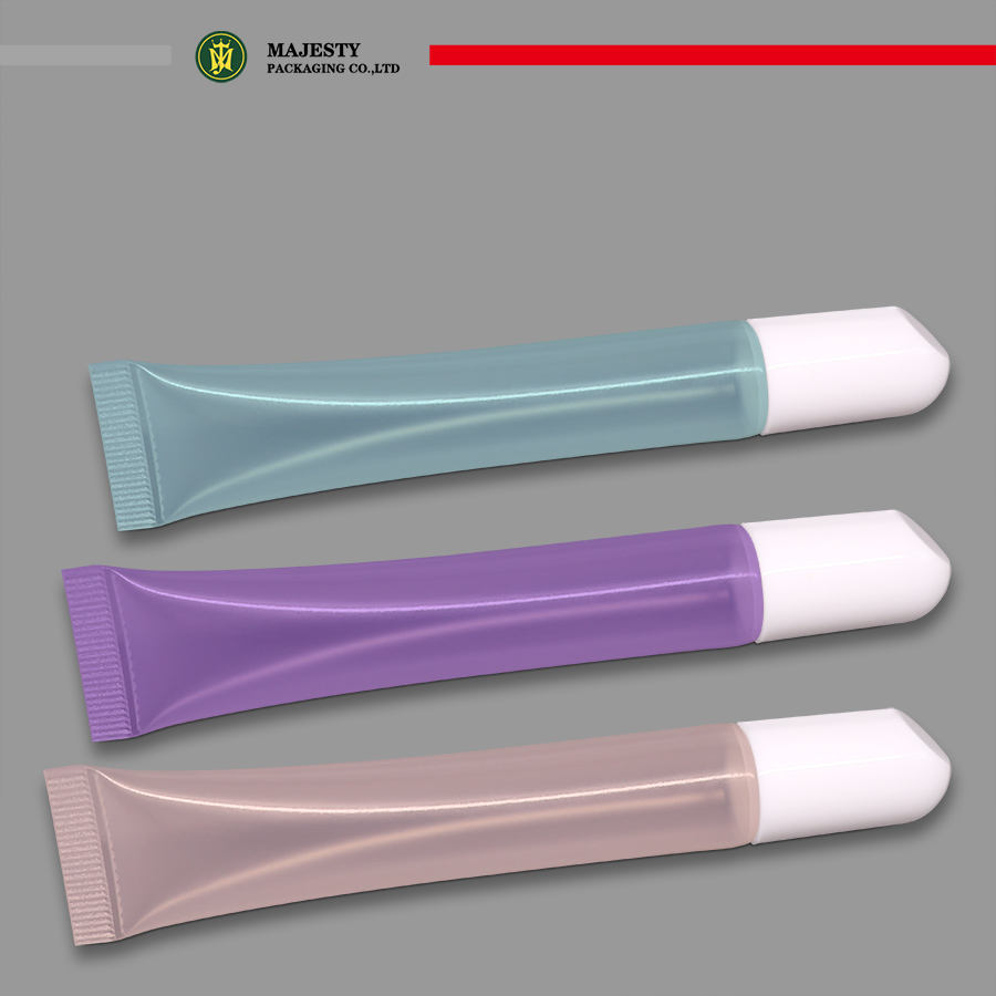 Пластиковый полиэтиленовый пустой тюбик, упаковка для ухода за кожей, косметический тюбик, губная помада, бальзам для губ, тюбик 10 мл, 20 мл, 30 мл, пластиковый тюбик PE/ABL/PBL тюбик