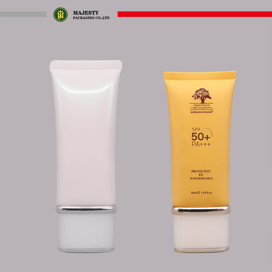 Чистые поры, увлажняющее очищающее средство для лица, средство для умывания лица, солнцезащитный крем, пластиковый тюбик, 65 мл, акриловая крышка, крышка с оправой, упаковка для ухода за кожей