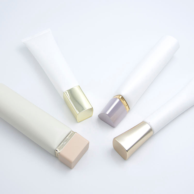 OEM разной формы пустой косметический упаковочный тюбик для ухода за кожей крем для рук тональный крем с завинчивающейся крышкой для солнцезащитного крема для туши