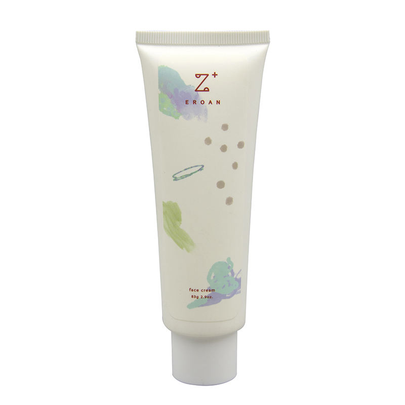 Индивидуальная мягкая пластиковая трубка для мытья лица и лосьона для упаковки крема для рук с закручивающейся верхней крышкой Индивидуальный дизайн