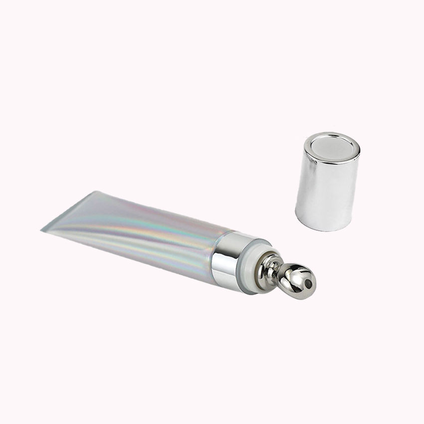 ABL 19 мм из цинкового сплава с винтовой головкой, тюбик 10 мл, 15 мл, 20 мл, хромированный колпачок для крема для глаз, помады, косметический аппликатор