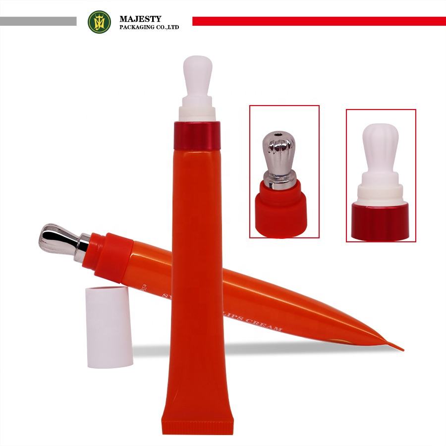 Индивидуальный керамический аппликатор из цинкового сплава, пустой тюбик для губной помады, диаметр 19 мм, емкость 10 ~ 30 мл, крем с винтовой крышкой