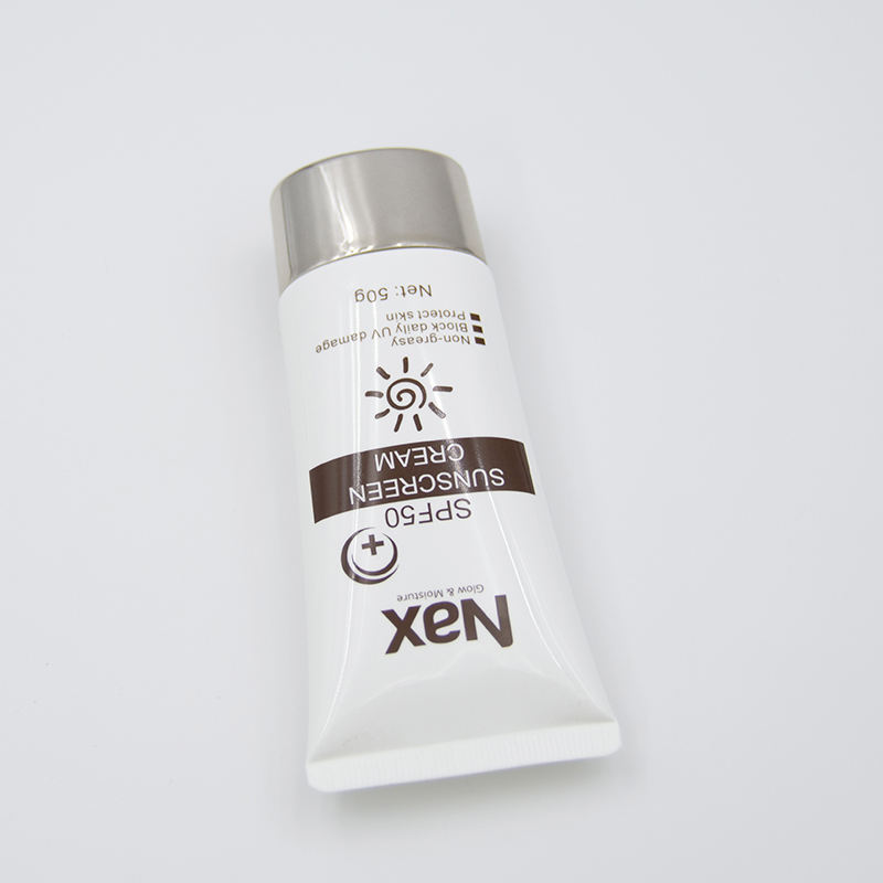 OEM мягкая пластиковая трубка с завинчивающейся крышкой для солнцезащитного крема BB & CC для лица, крема для глаз, очищающего средства, масок для ухода за кожей