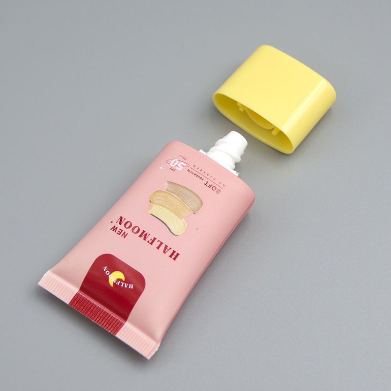 Мини-выжимка с индивидуальным логотипом, косметический пустой пластиковый тюбик емкостью 30 мл, крем для ухода за кожей лица, тональный крем для рук, солнцезащитный крем