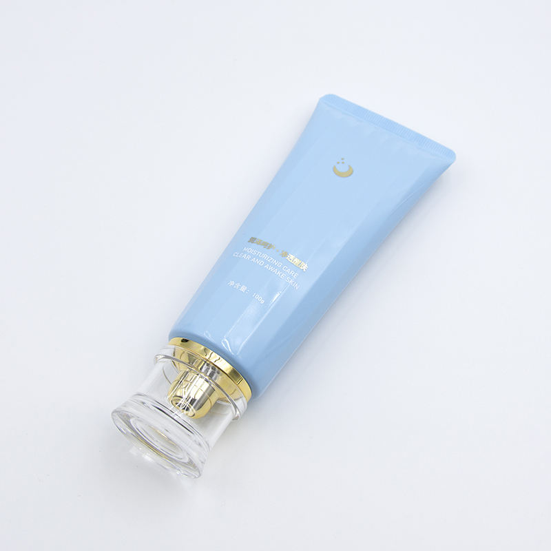 Индивидуальные пластиковые мягкие тюбики емкостью 150 мл. Пустая косметическая упаковка для солнцезащитной крем-маски для лица со специальной завинчивающейся крышкой.