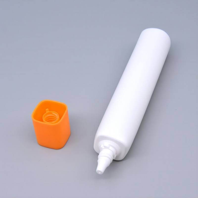 OEM 50 мл квадратной формы косметический тюбик мягкий пустой тюбик с насадкой для крема тональный крем для ухода за кожей крем для глаз трафаретная печать