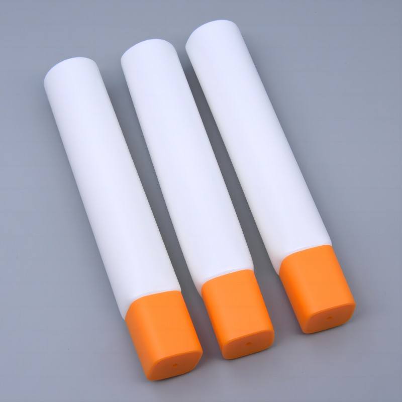 OEM 50 мл квадратной формы косметический тюбик мягкий пустой тюбик с насадкой для крема тональный крем для ухода за кожей крем для глаз трафаретная печать