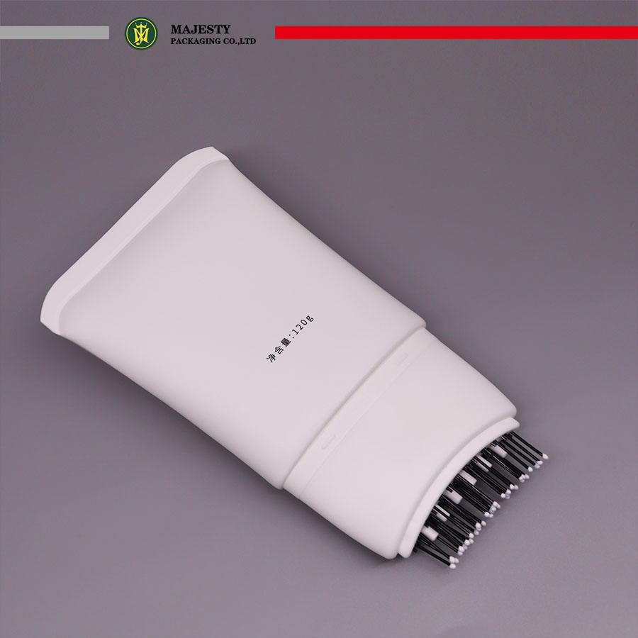 Индивидуальные пластиковые тубы 100–150 мл, прессованный дизайн премиум-класса для упаковки для ухода за кожей головы