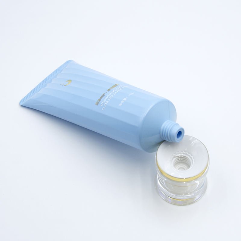 Индивидуальные пластиковые мягкие тюбики емкостью 150 мл. Пустая косметическая упаковка для солнцезащитной крем-маски для лица со специальной завинчивающейся крышкой.