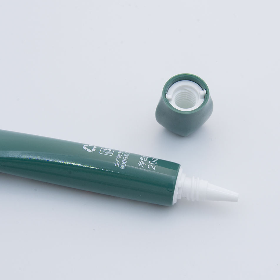 Индивидуальная пустая тюбик для крема для глаз 10 мл 15 мл 20 мл с винтовой крышкой Верхняя косметическая упаковка