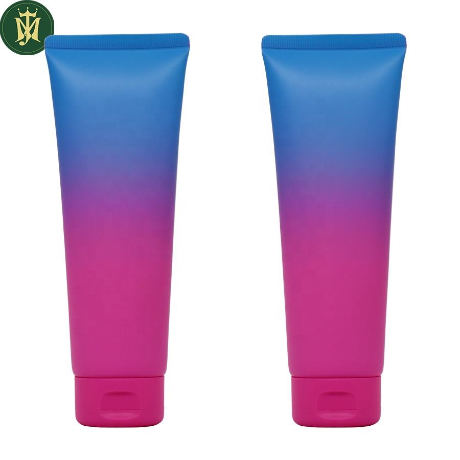 50 мл 100 мл 150 мл 250 мл Пластиковый косметический тюбик для ухода за кожей Очищающее средство для лица Лосьон для тела Скраб для тела Пустой пластиковый упаковочный тюбик