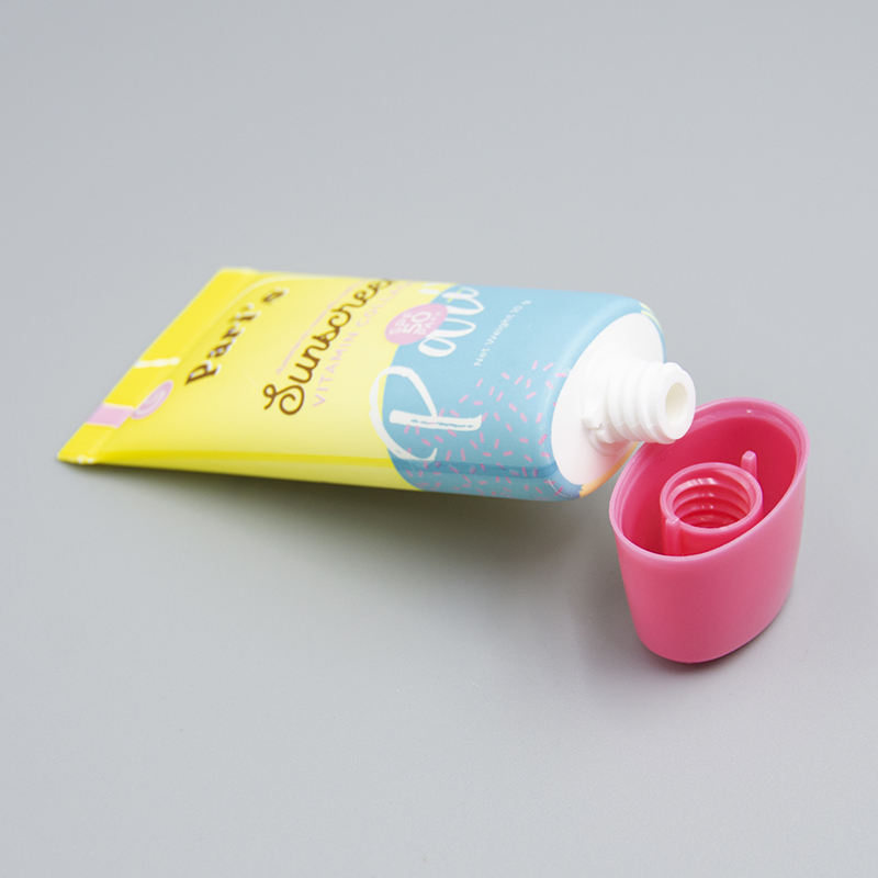 Мини-выдавливатель с индивидуальным логотипом, 3 мл, пустой пластиковый косметический тюбик для солнцезащитного крема для лица и ухода за лицом, тюбик для основы для рук