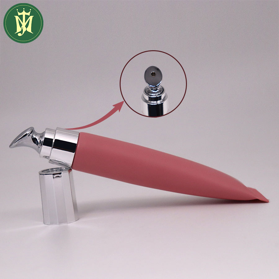 Изготовленные на заказ 10 мл 15 мл 20 мл Cometic тюбик для крема для глаз из керамики и цинкового сплава, упаковочные пластиковые тюбики для шланга