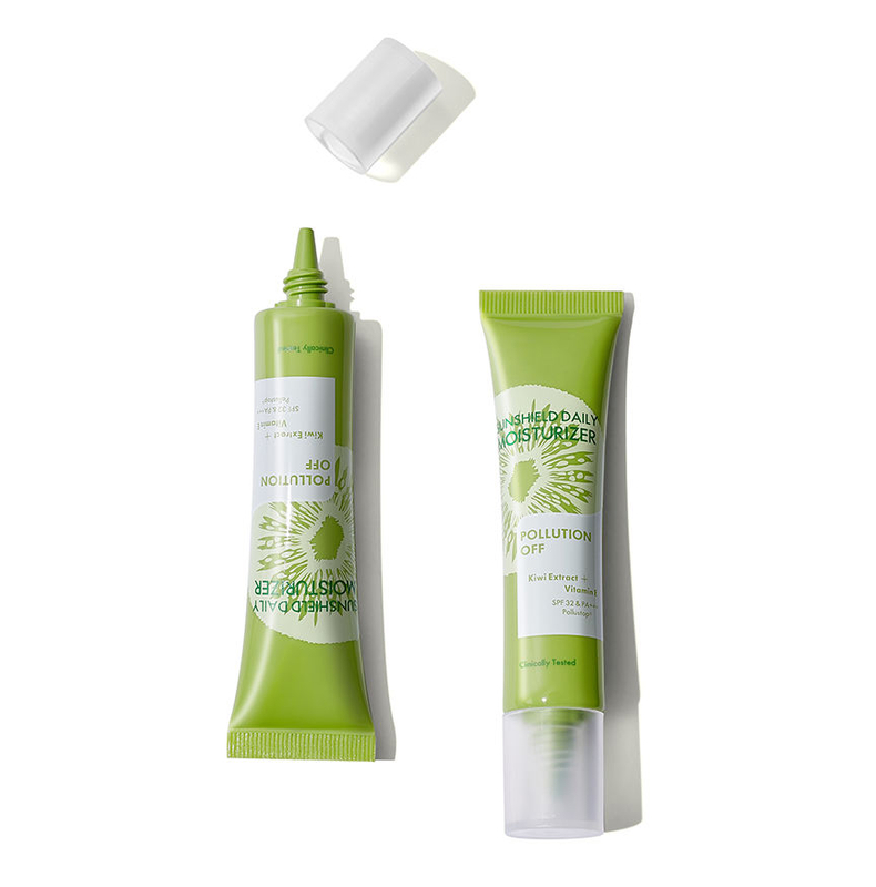 OEM15ML BB Foundation Liquid Cream Длинный наконечник сопла Винтовая крышка PE Косметическая упаковка для тюбиков Солнцезащитный крем для глаз с сжимаемой трубкой