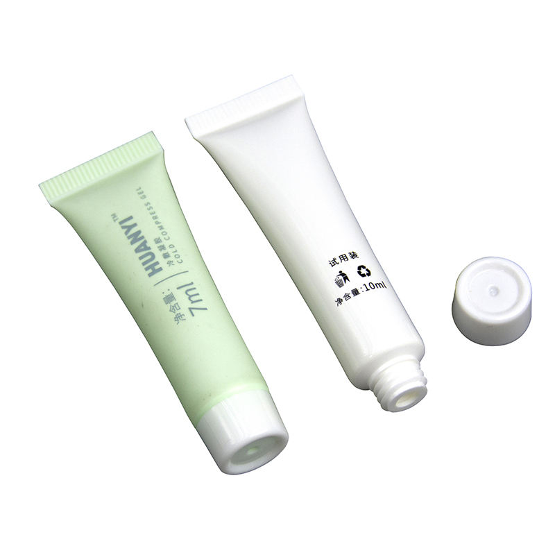 Тюбик с логотипом, пластиковые косметические пустые образцы для солнцезащитного крема, тонального крема для лица, геля, очищающей маски