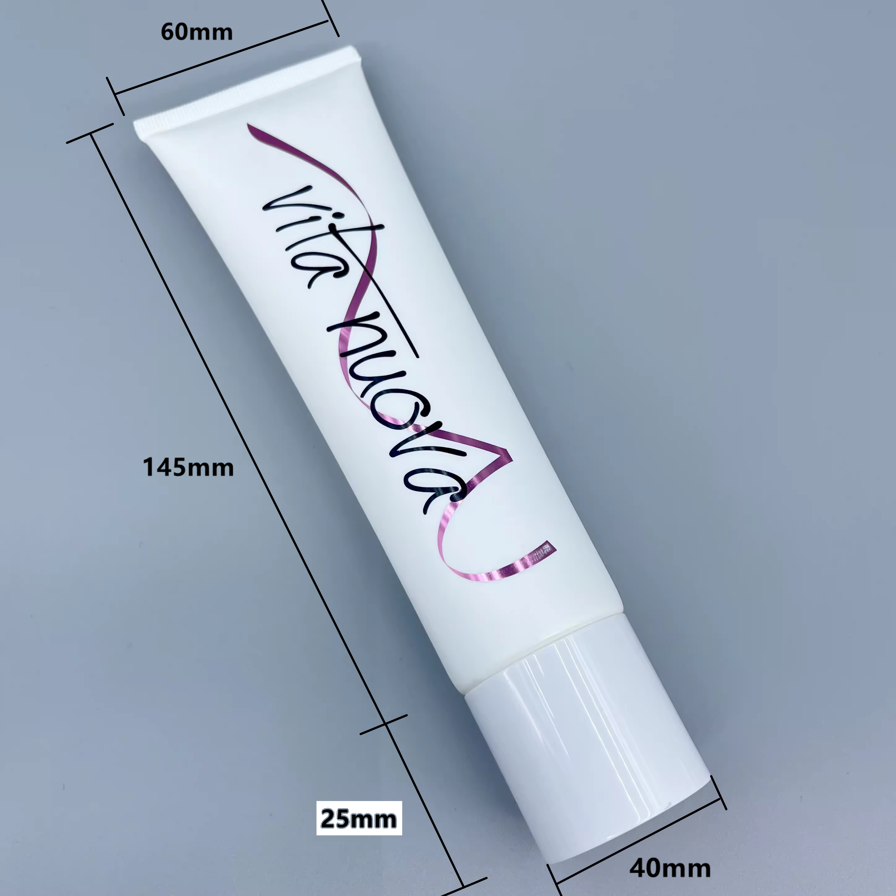 100 г настраиваемая полиэтиленовая упаковка для крема для рук и очищающего средства для лица, мягкий пластиковый тюбик для мытья лица, тюбик для мытья лица, солнцезащитный тюбик с винтовой крышкой